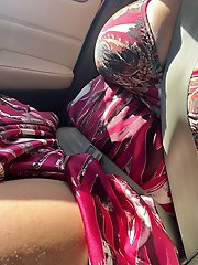 Eva, a voluptuous South African mother with large 38E breasts