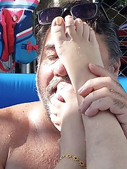 Damp foot soles for my countenance