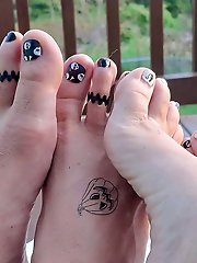 Making the most of the last few days of warmth and sunlight.