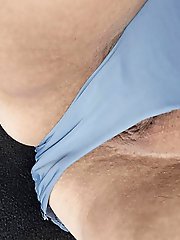 Women of mature age having sex at their workplace.