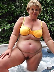 Remarkable aged hellcat is covered with cum