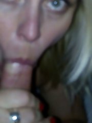 Experienced dames like to take the cock in mouth