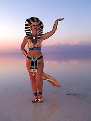 Colorful Elton Evening in Egypt style